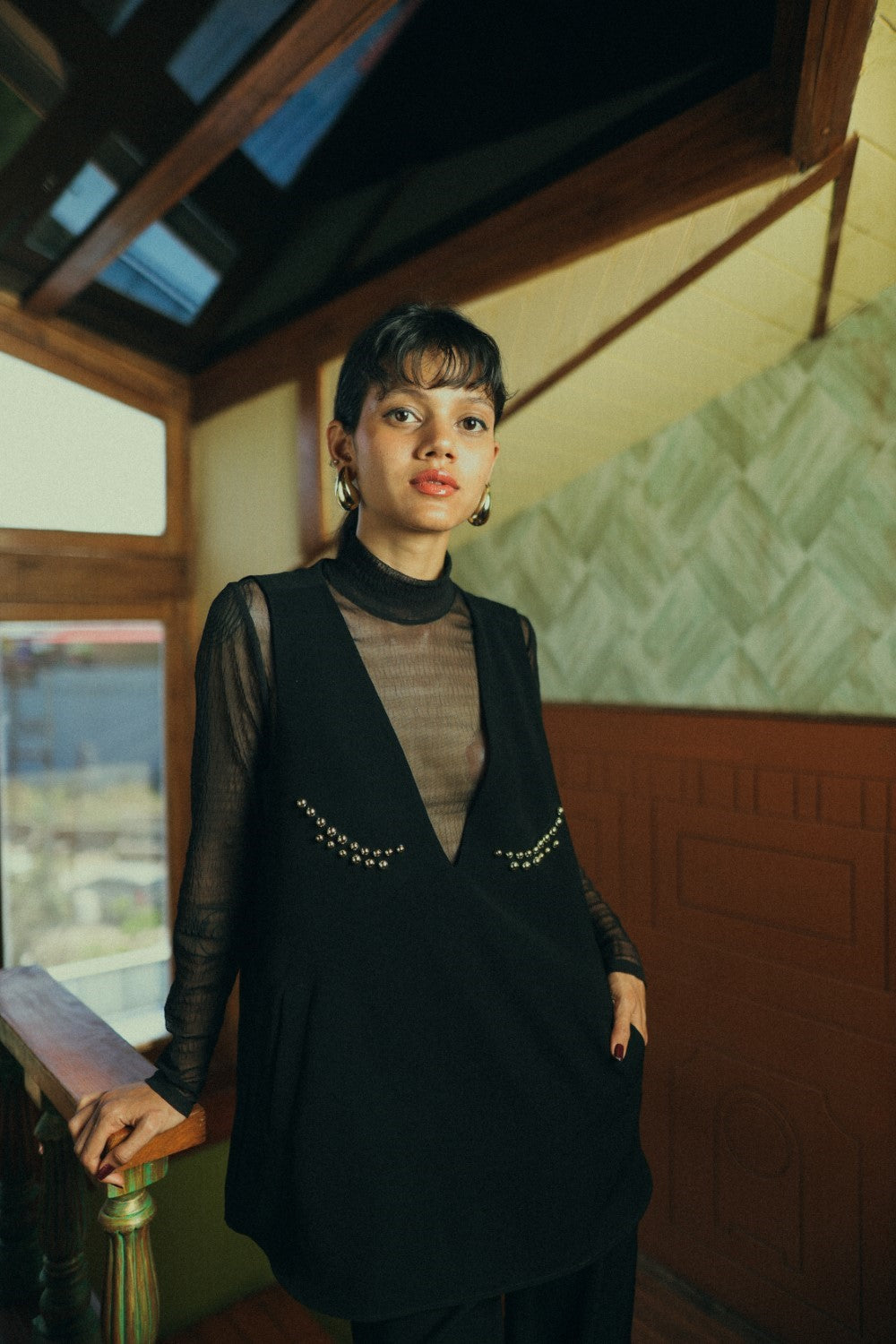 Dot Dress - Black