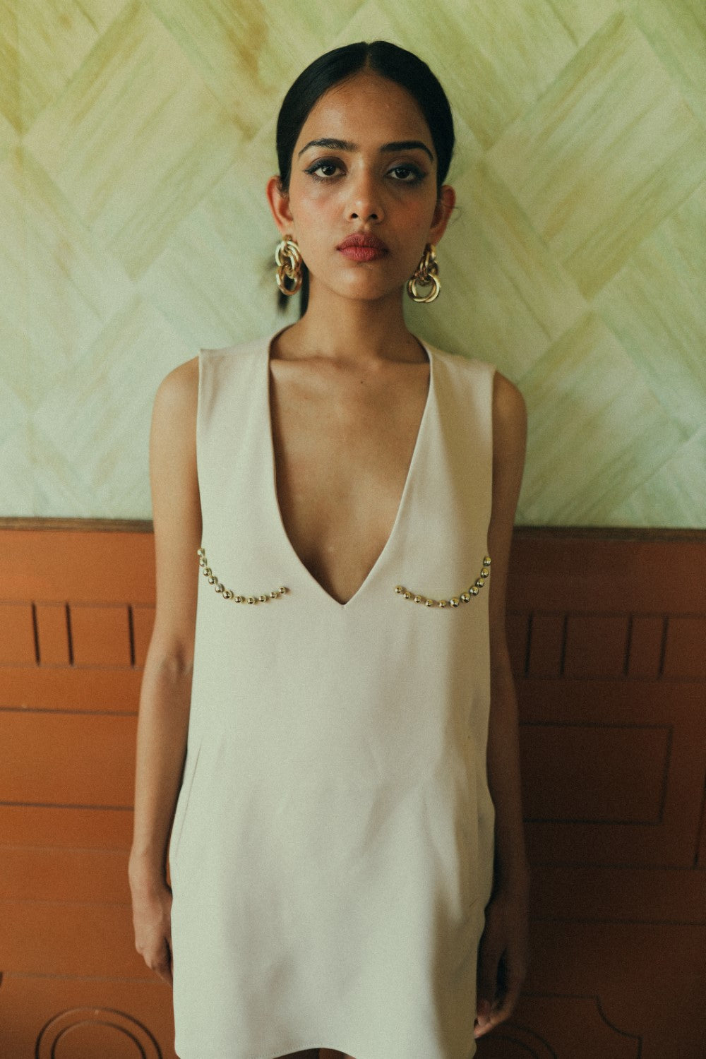 Dot Dress - Cream