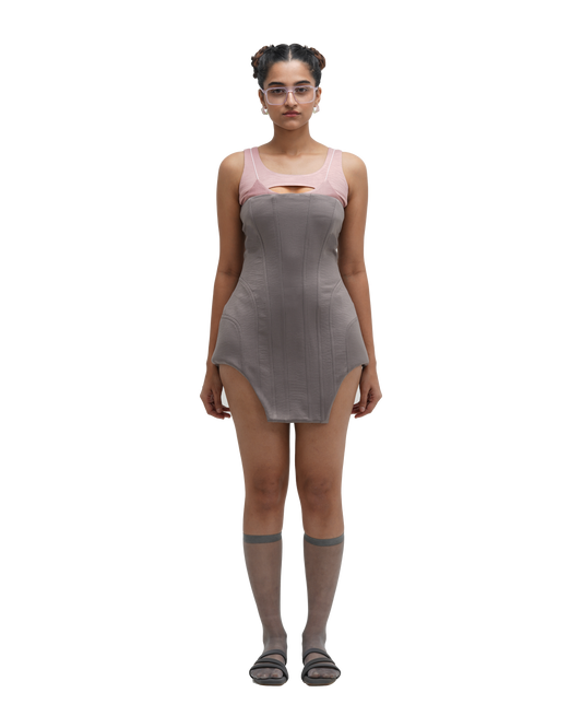 CYBER ROSE DRESS