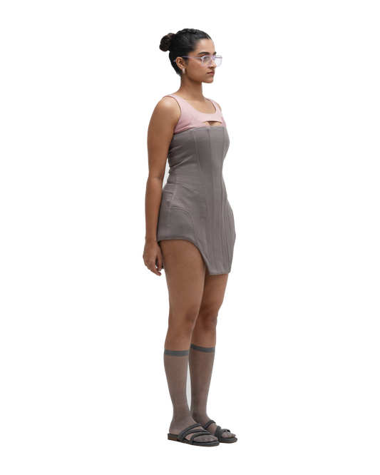 CYBER ROSE DRESS