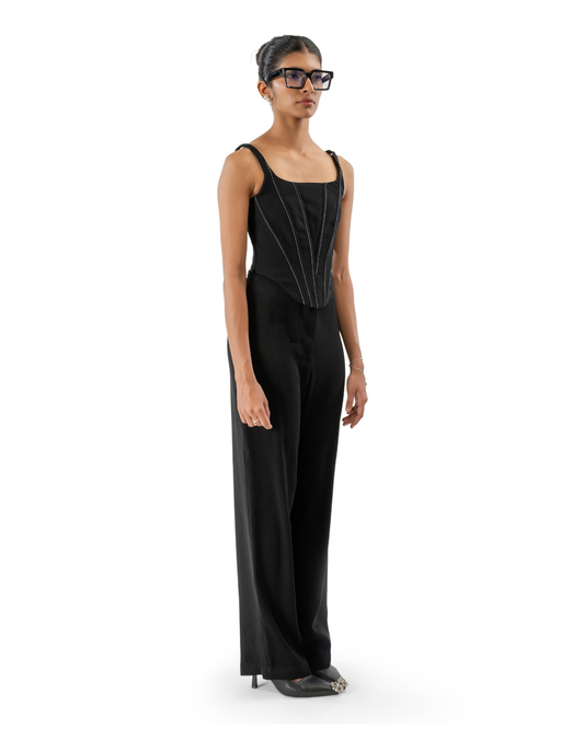 Knotty Corset - Black