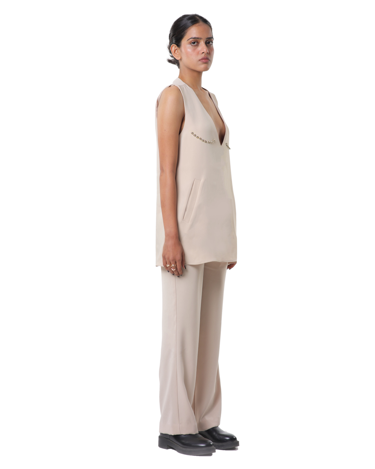 Dot Dress - Cream