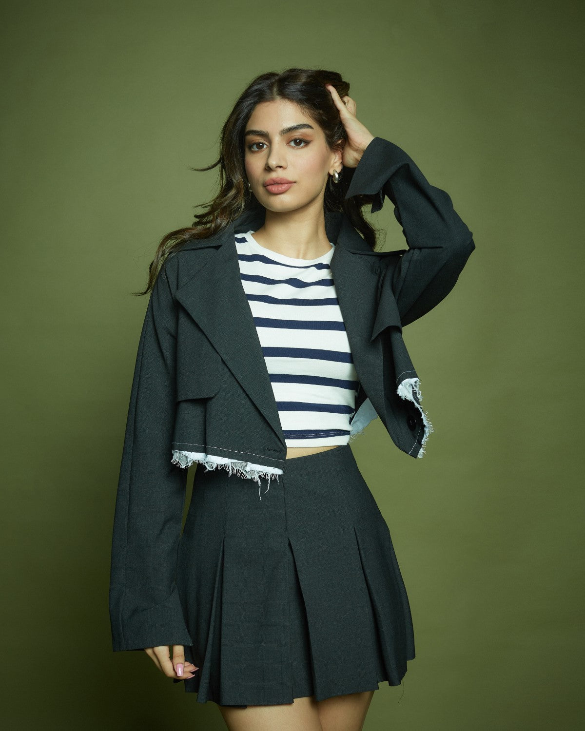 Box Swirl Skirt