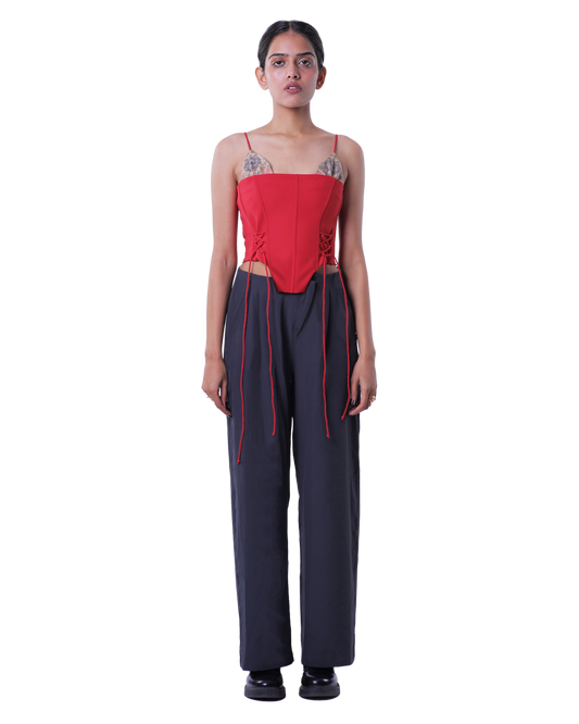 Bunny Ears Corset - Red