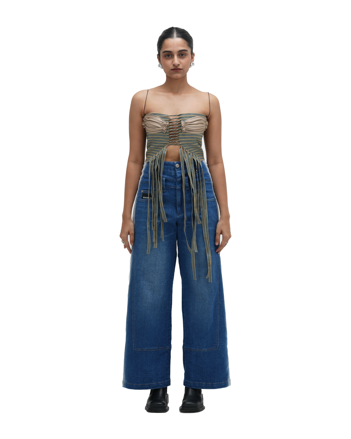 SPAGHETTI WRAP TOP