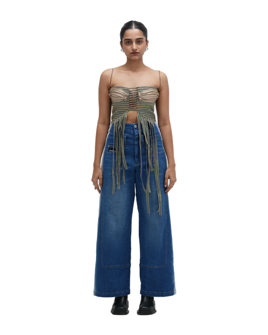 SPAGHETTI WRAP TOP