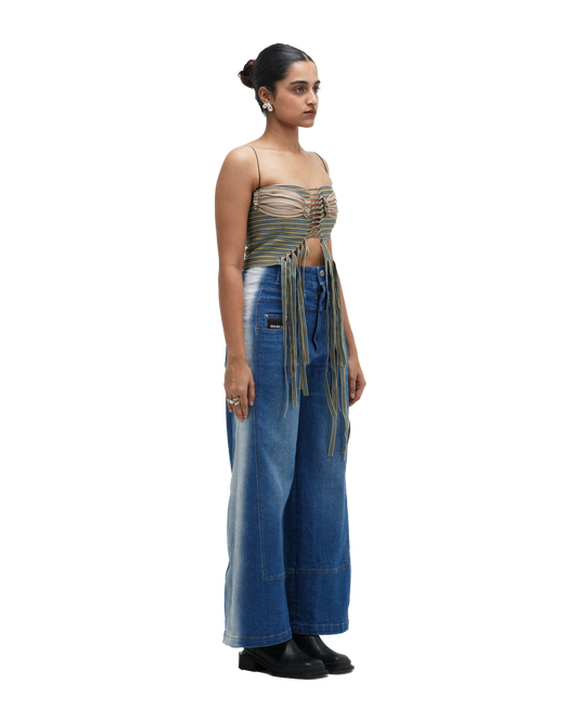 SPAGHETTI WRAP TOP
