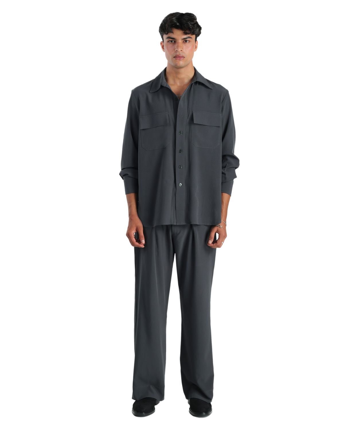 Shadow Co-Ord Set - Dark Grey