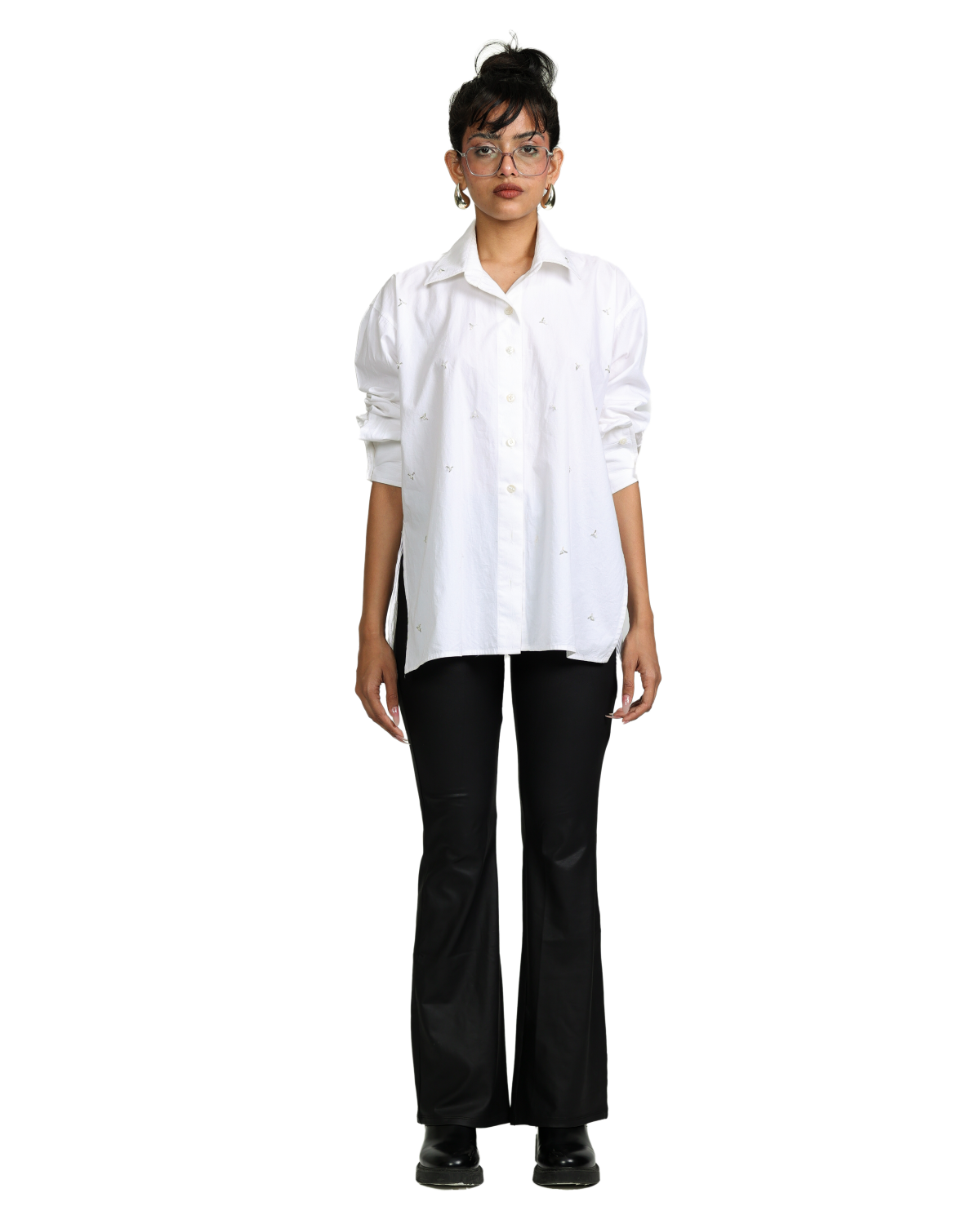 Sheer Shirt - White