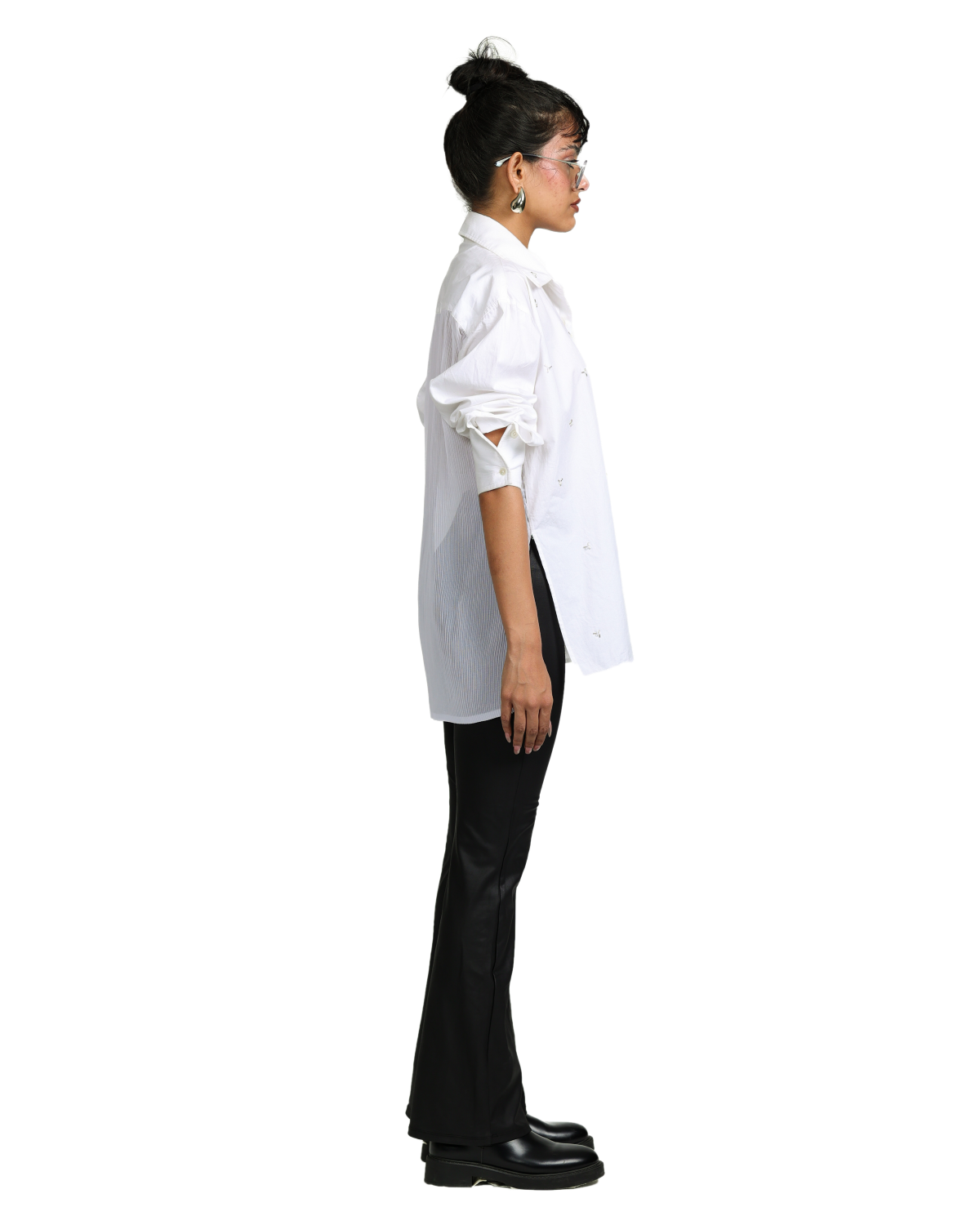 Sheer Shirt - White