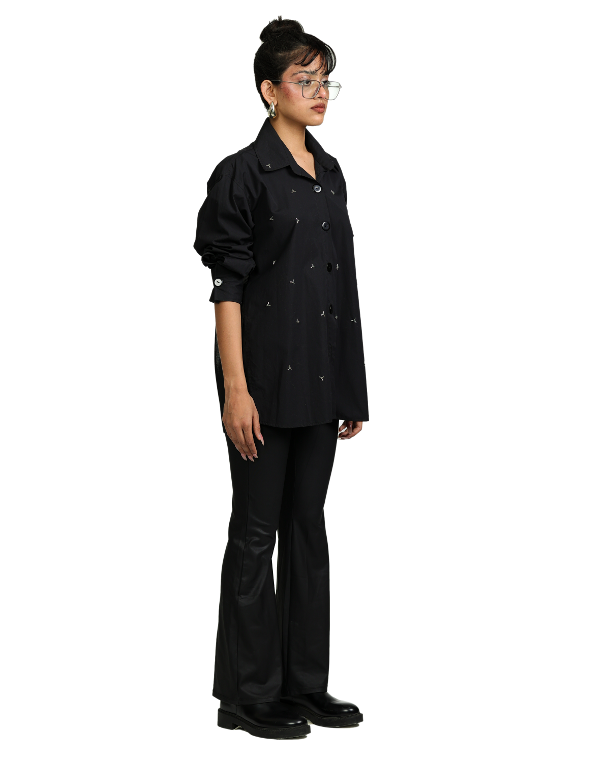 Sheer Shirt - Black
