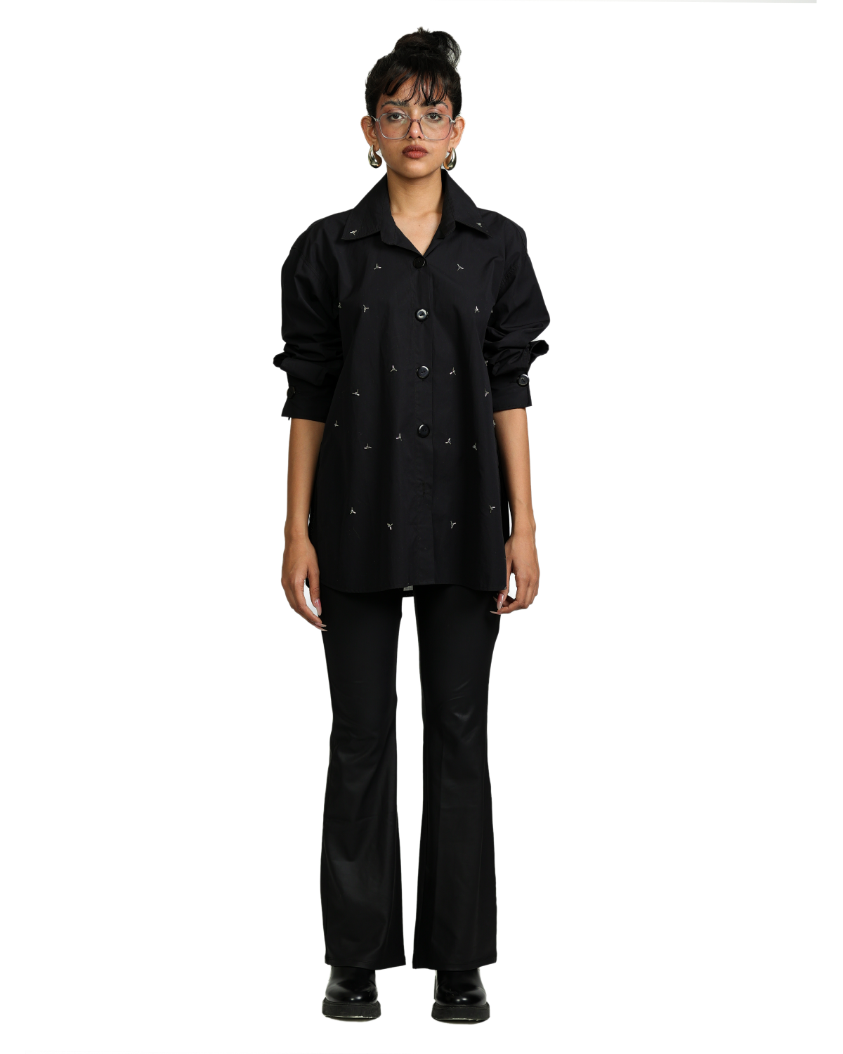 Sheer Shirt - Black