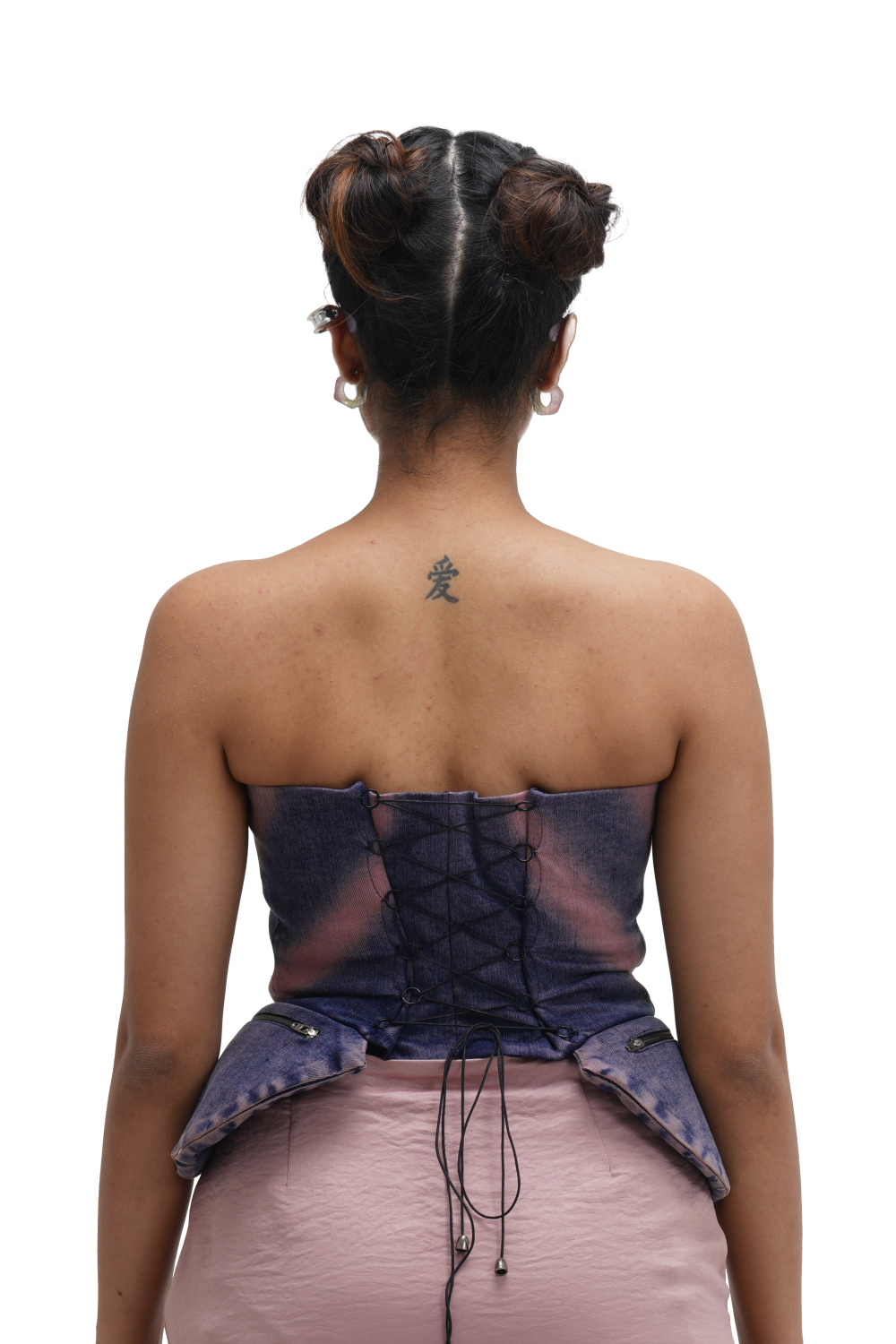 CORSPLIT CORSET AND RUCH HOUR SKIRT