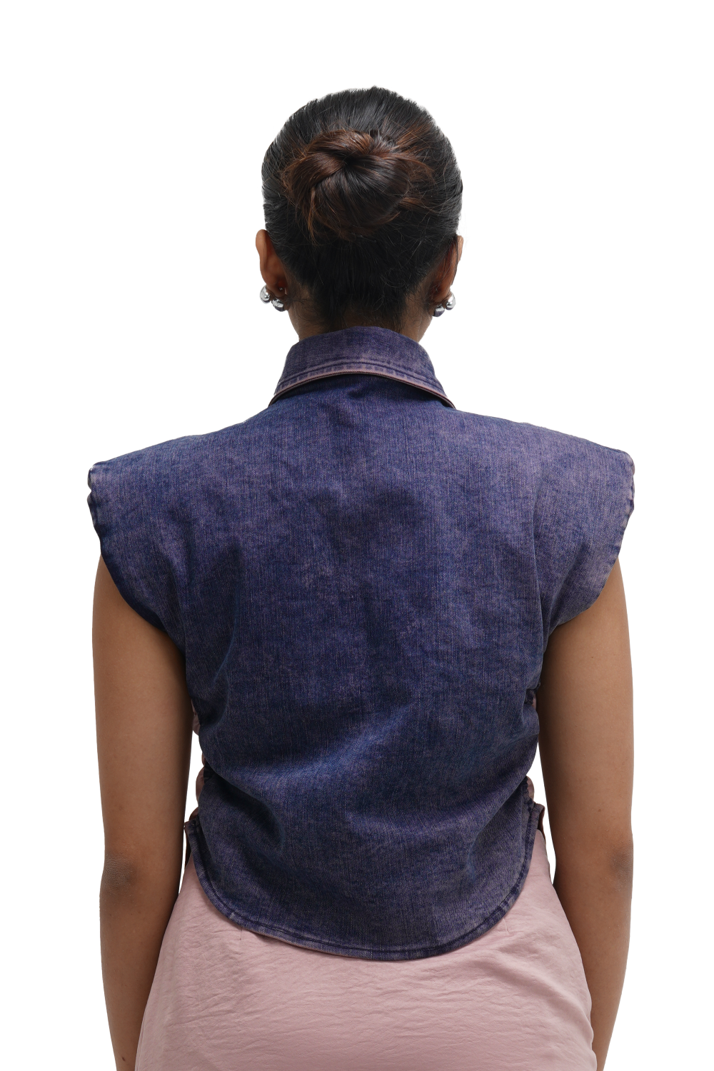 COWL FRAME TOP WITH RUCH HOUR SKIRT