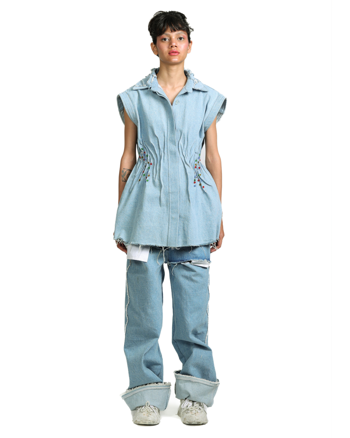 Creased Dress