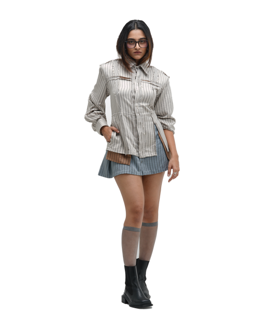 OFF GRID SHIRT DRESS