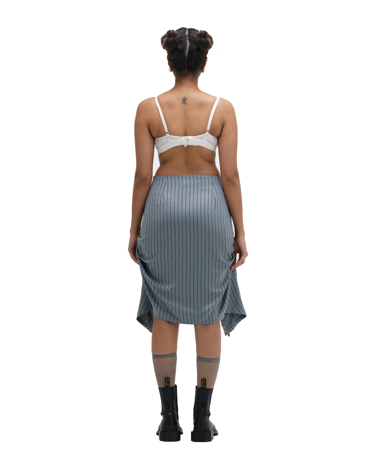 RUCH HOUR SKIRT - BLUE