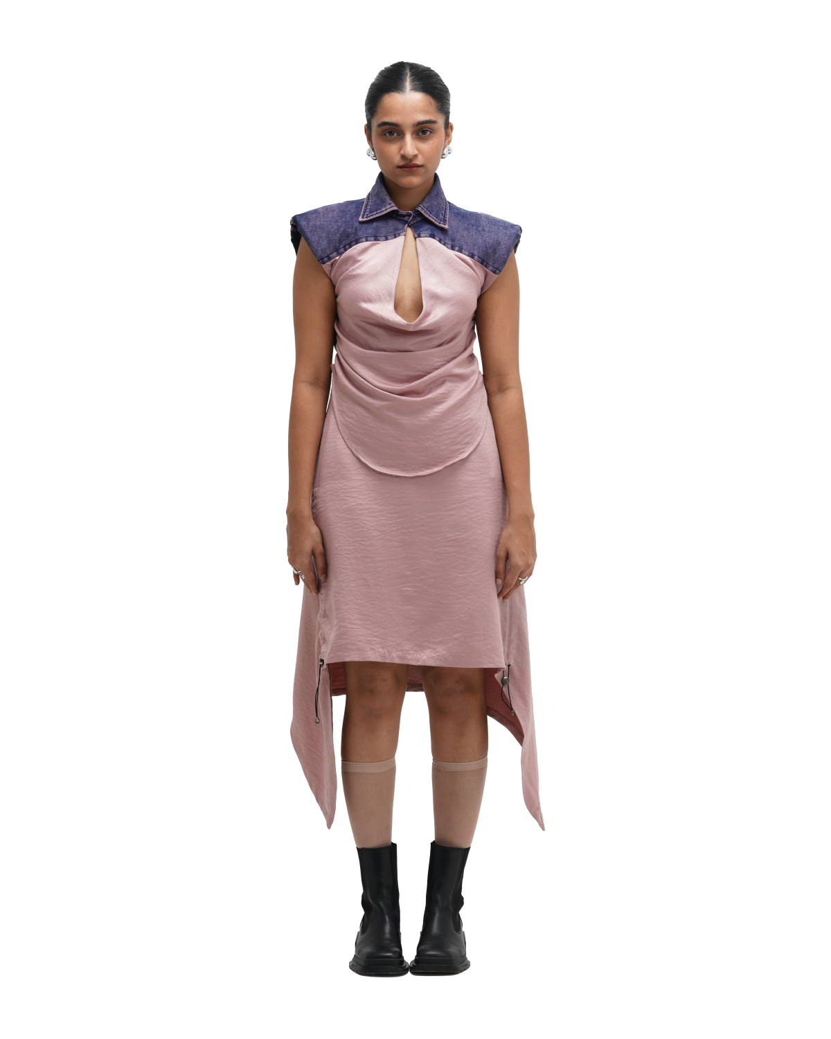 RUCH HOUR SKIRT - PINK