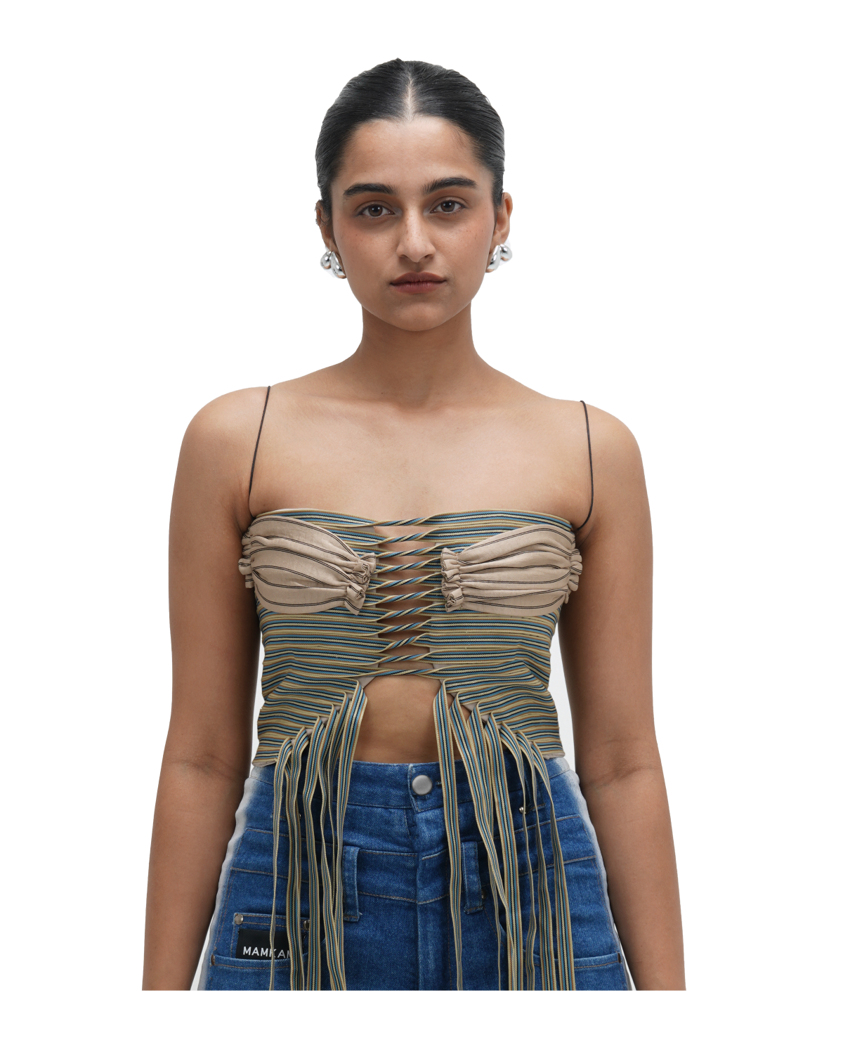 SPAGHETTI WRAP TOP