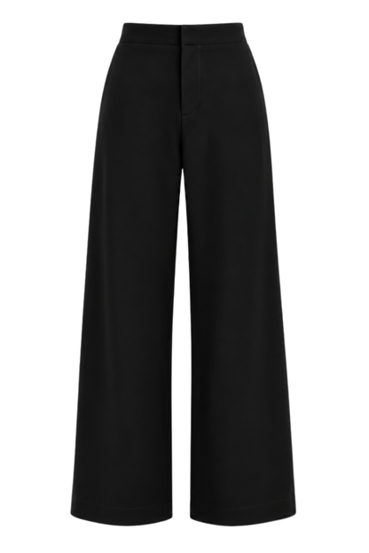 High Waisted Pants - Black