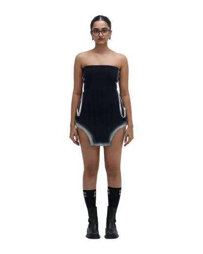 BLEACH PLEASE BANDEAU DRESS