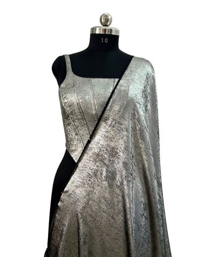 SILVER SHIMMER SAREE