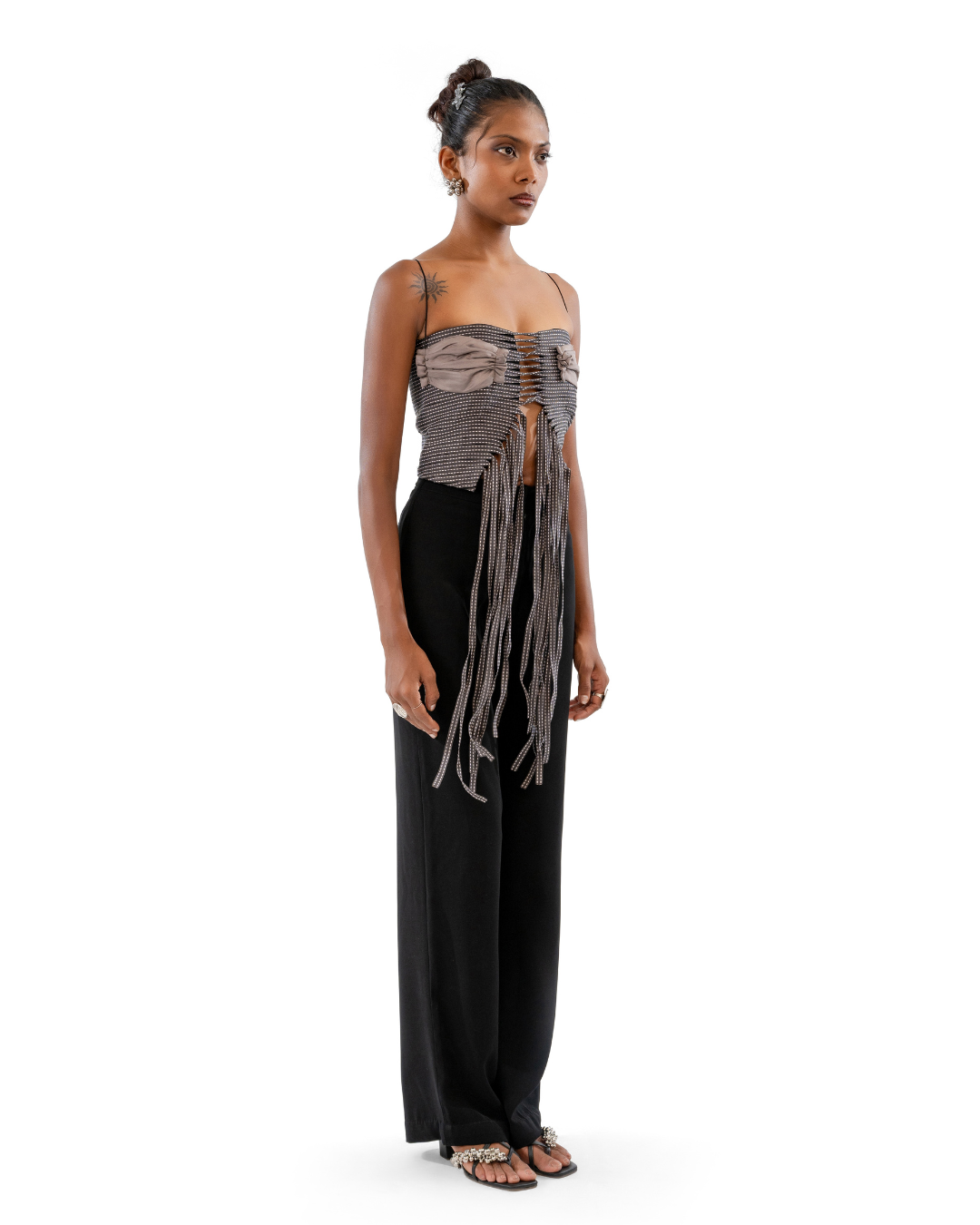 SPAGHETTI WRAP TOP