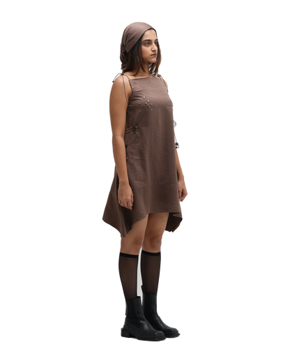 RUCH HOUR MINI DRESS
