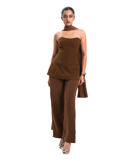 IRA CORSET- DEEP MUSTARD