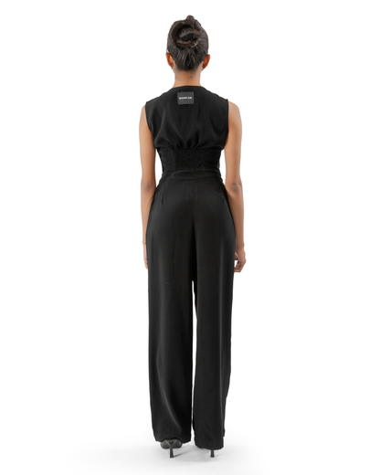 High Waisted Pants - Black