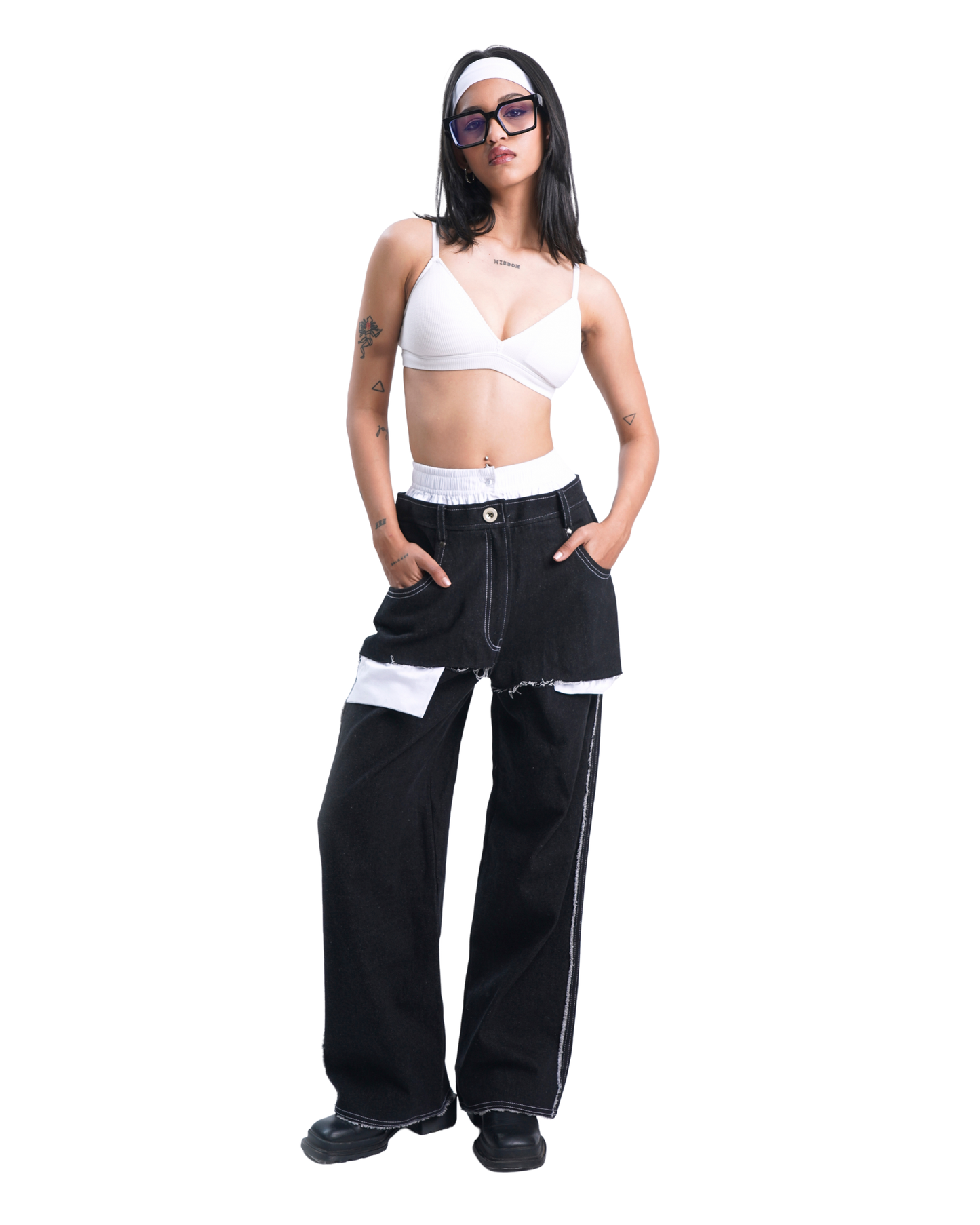 SWEAT JAM JEANS- BLACK