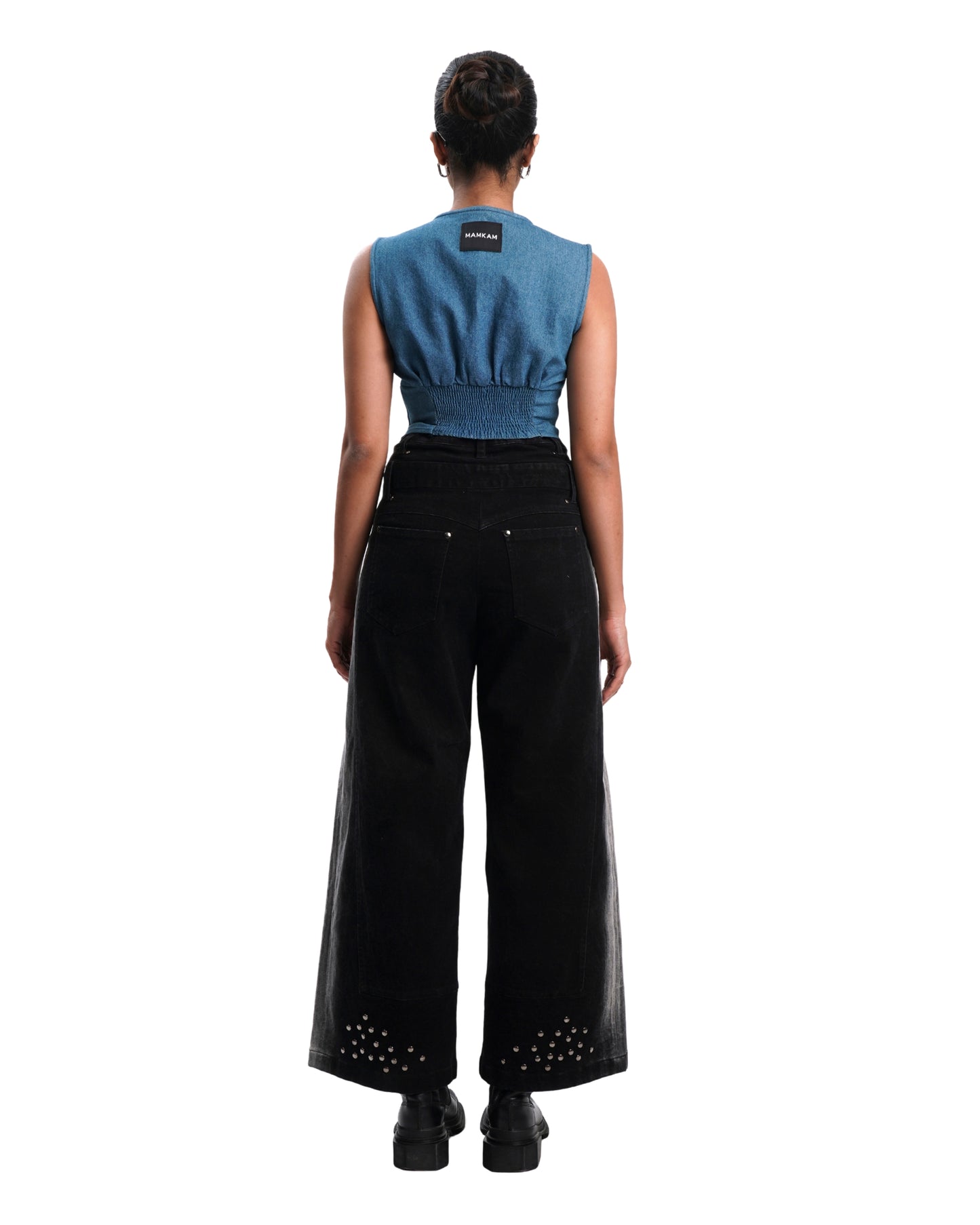 AFFAIR CORSET- DENIM