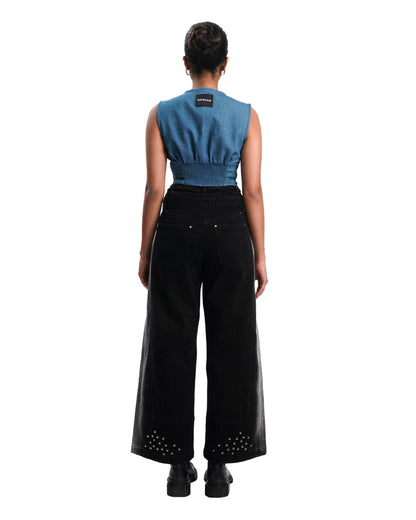 AFFAIR CORSET- DENIM