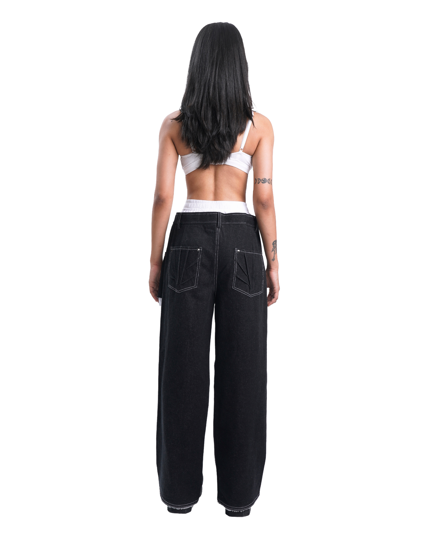 SWEAT JAM JEANS- BLACK
