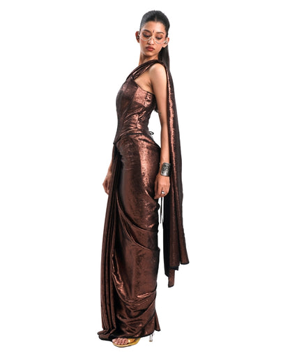 COPPER SHIMMER CORSET