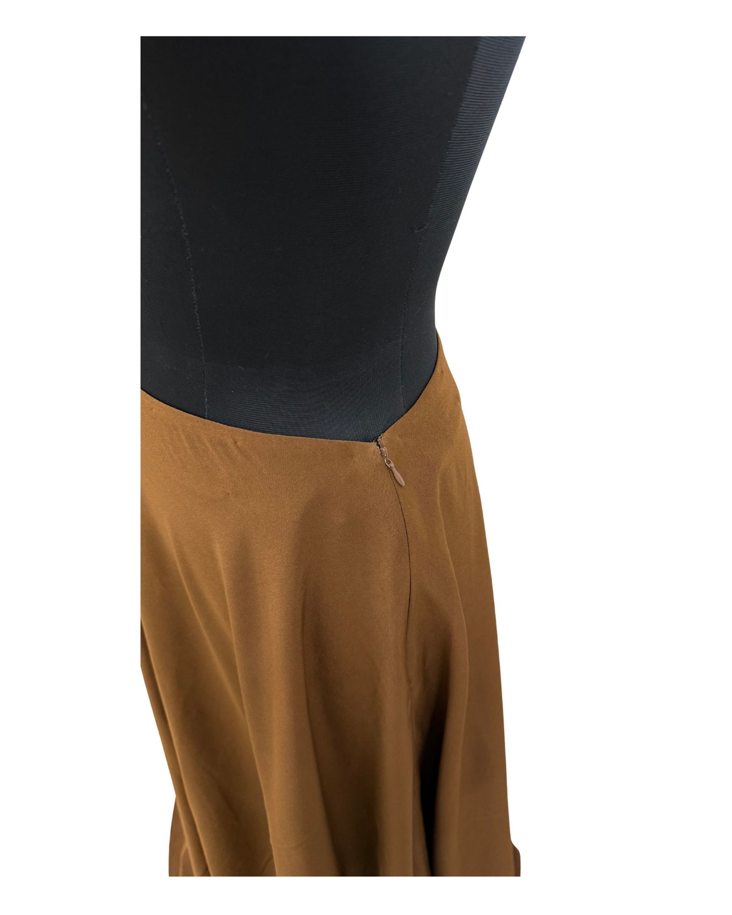 IRA SKIRT- DEEP MUSTARD