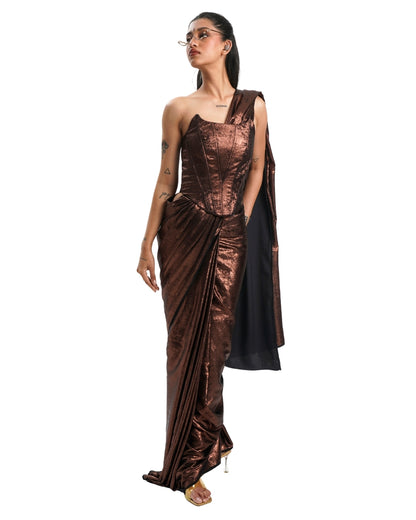 COPPER SHIMMER CORSET