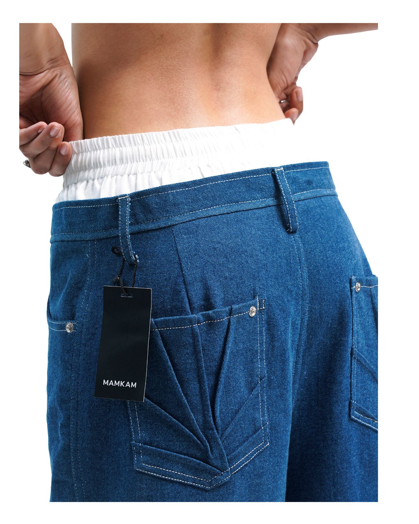 SWEAT JAM JEANS- BLUE