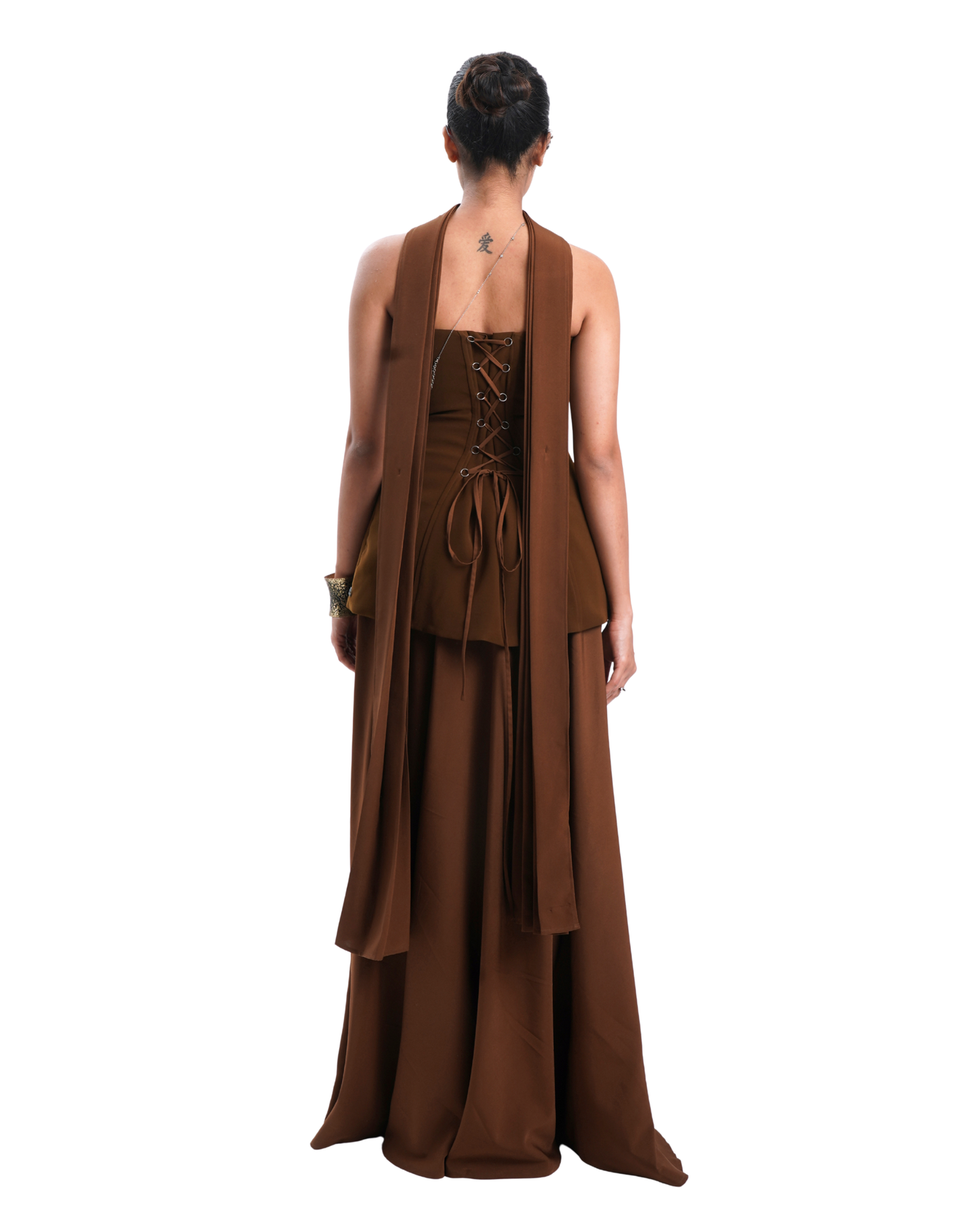 IRA CORSET- DEEP MUSTARD