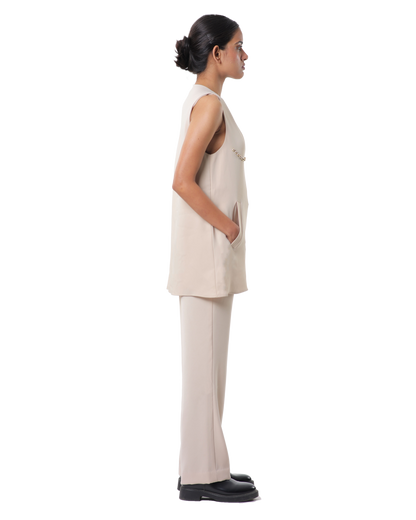 Dot Dress - Cream