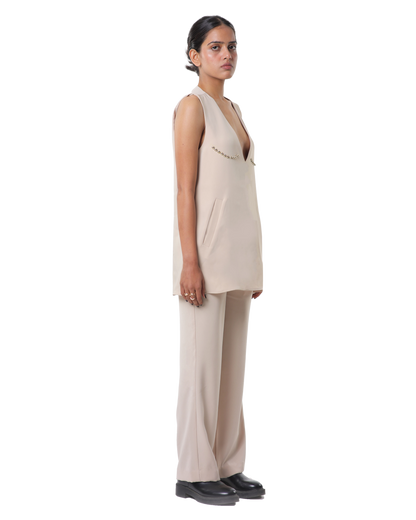 Dot Dress - Cream