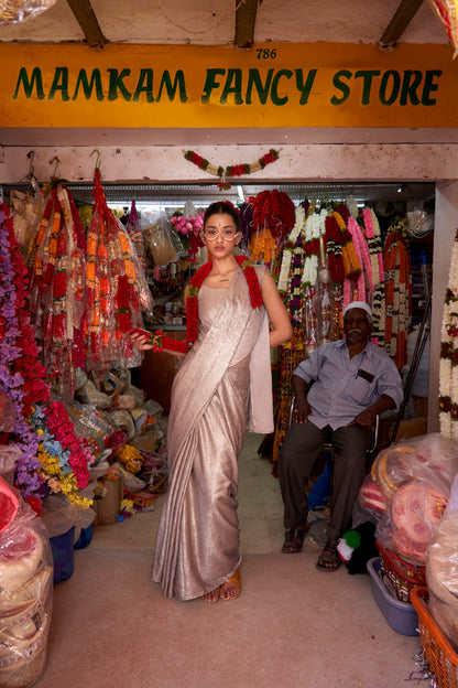 GOLDEN SHIMMER SAREE
