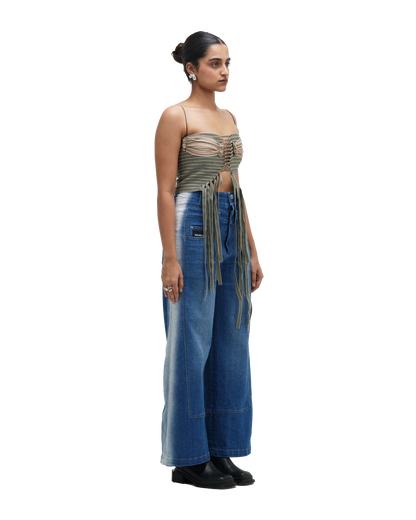 SPAGHETTI WRAP TOP