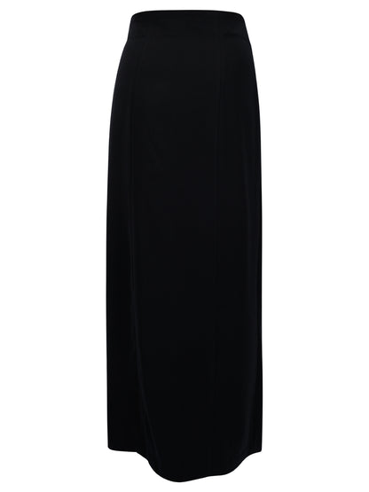 CURVE SKIRT- BLACK