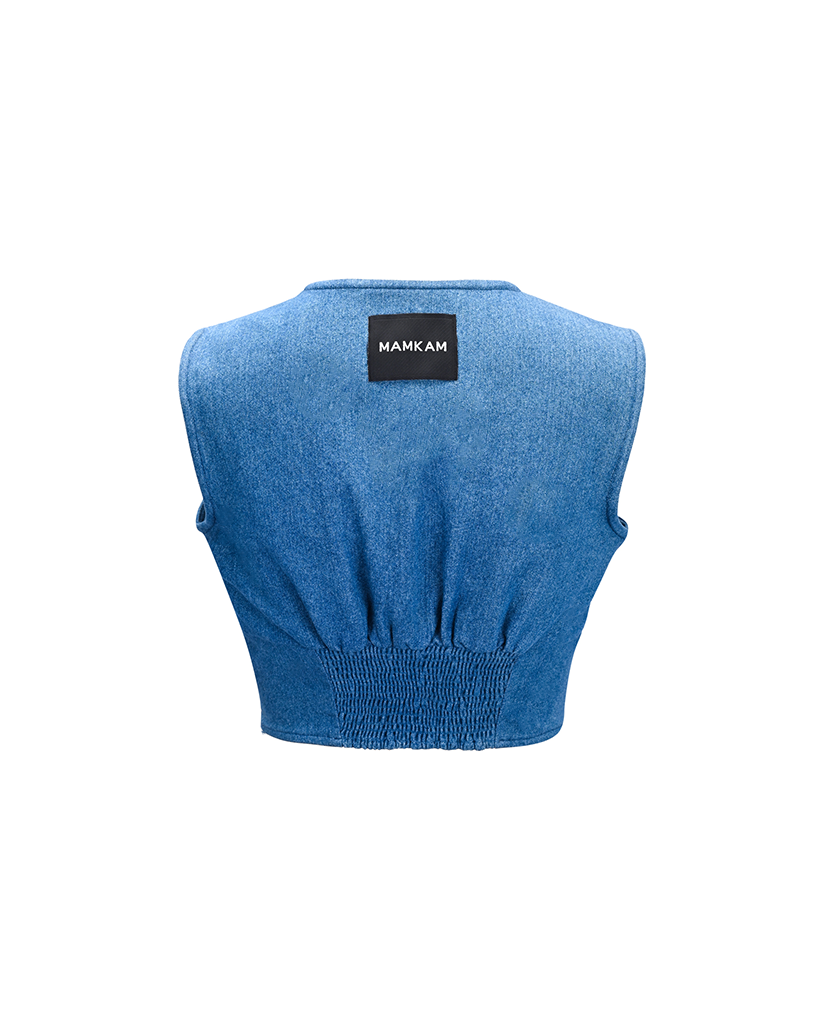 AFFAIR CORSET- DENIM
