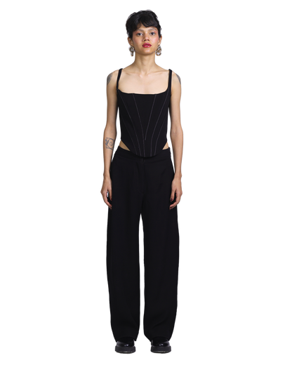 Knotty Corset - Black