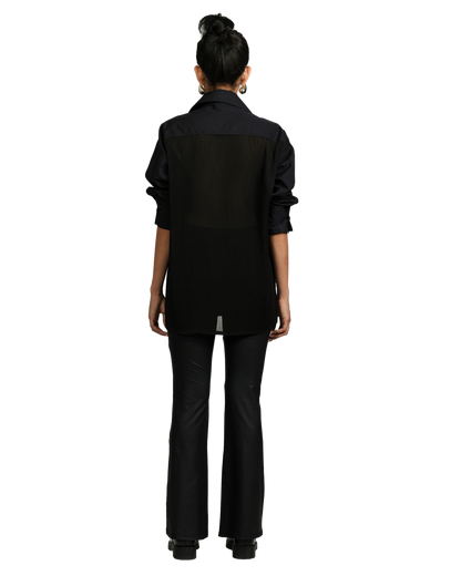 Sheer Shirt - Black