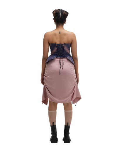 CORSPLIT CORSET AND RUCH HOUR SKIRT