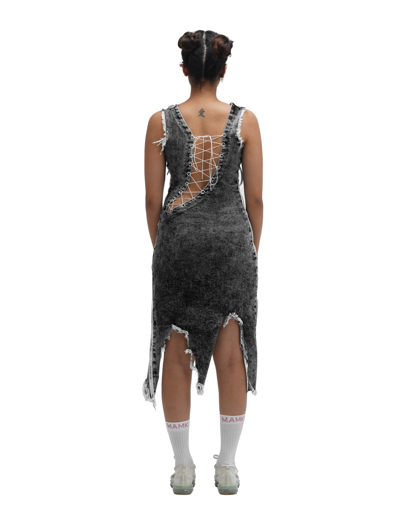 FRAY DAY DRESS - BLACK