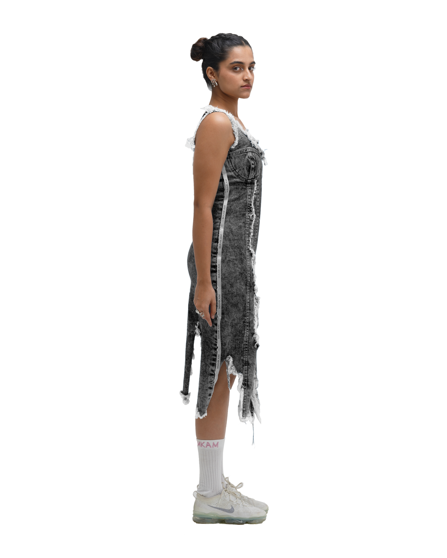 FRAY DAY DRESS - BLACK